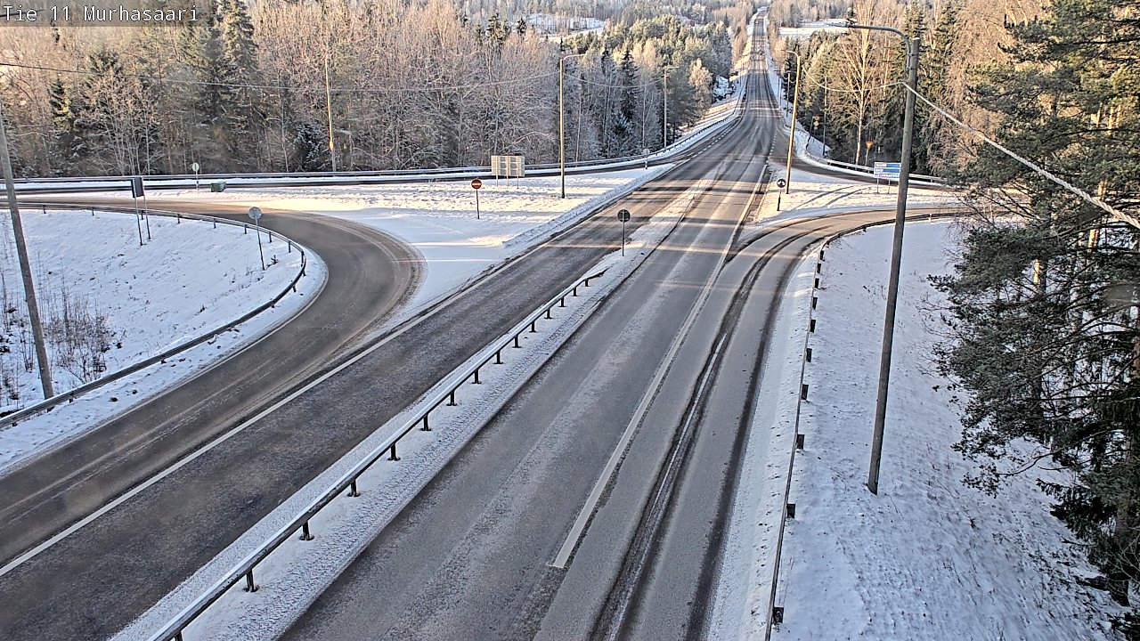 Weather Camera Image Väg 11 Nokia, Murhasaari, Nokia, Pirkanmaa
