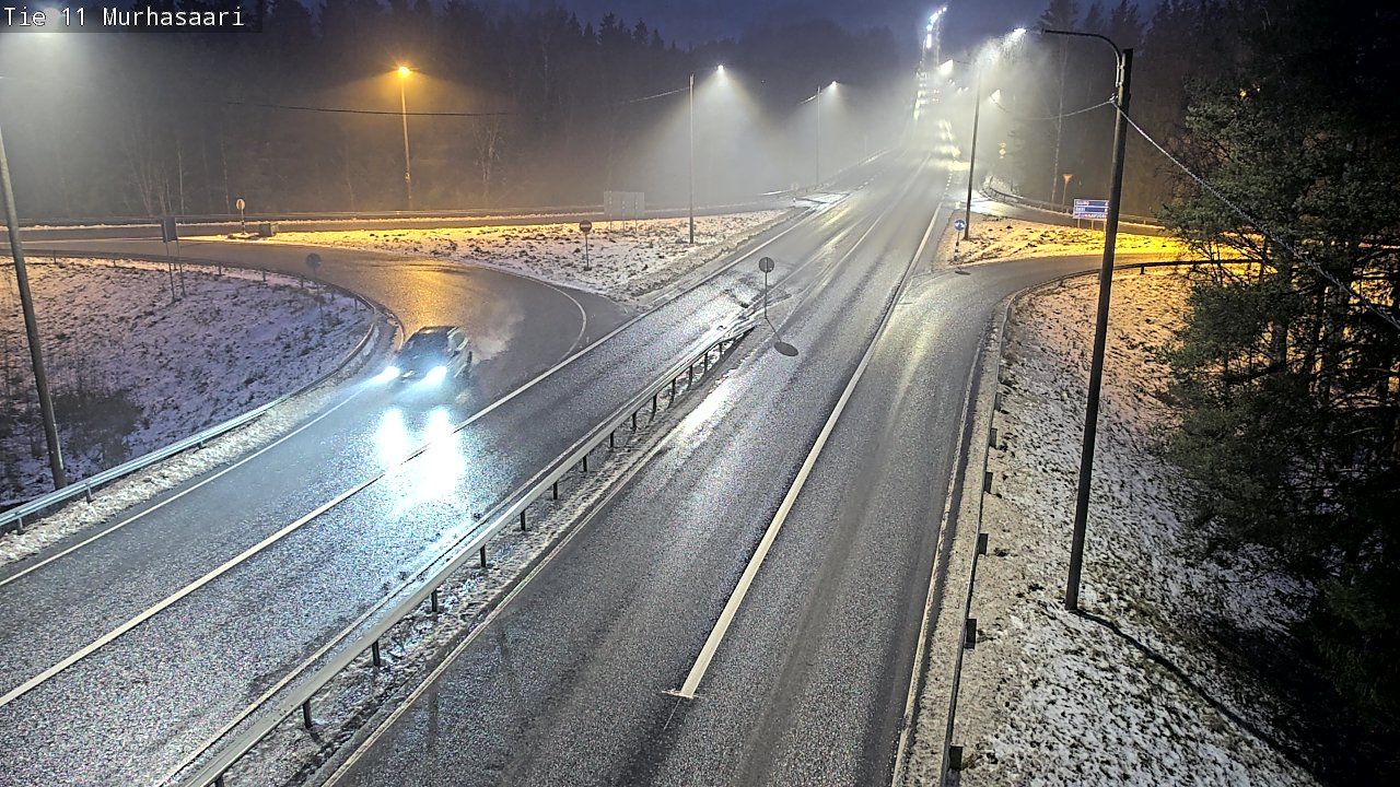 Weather Camera Image Väg 11 Nokia, Murhasaari, Nokia, Pirkanmaa