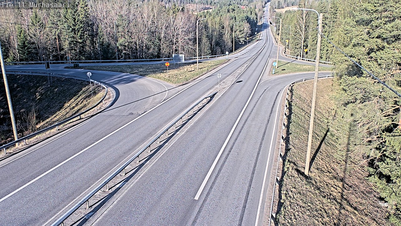 Weather Camera Image Road 11 Nokia, Murhasaari, Nokia, Pirkanmaa