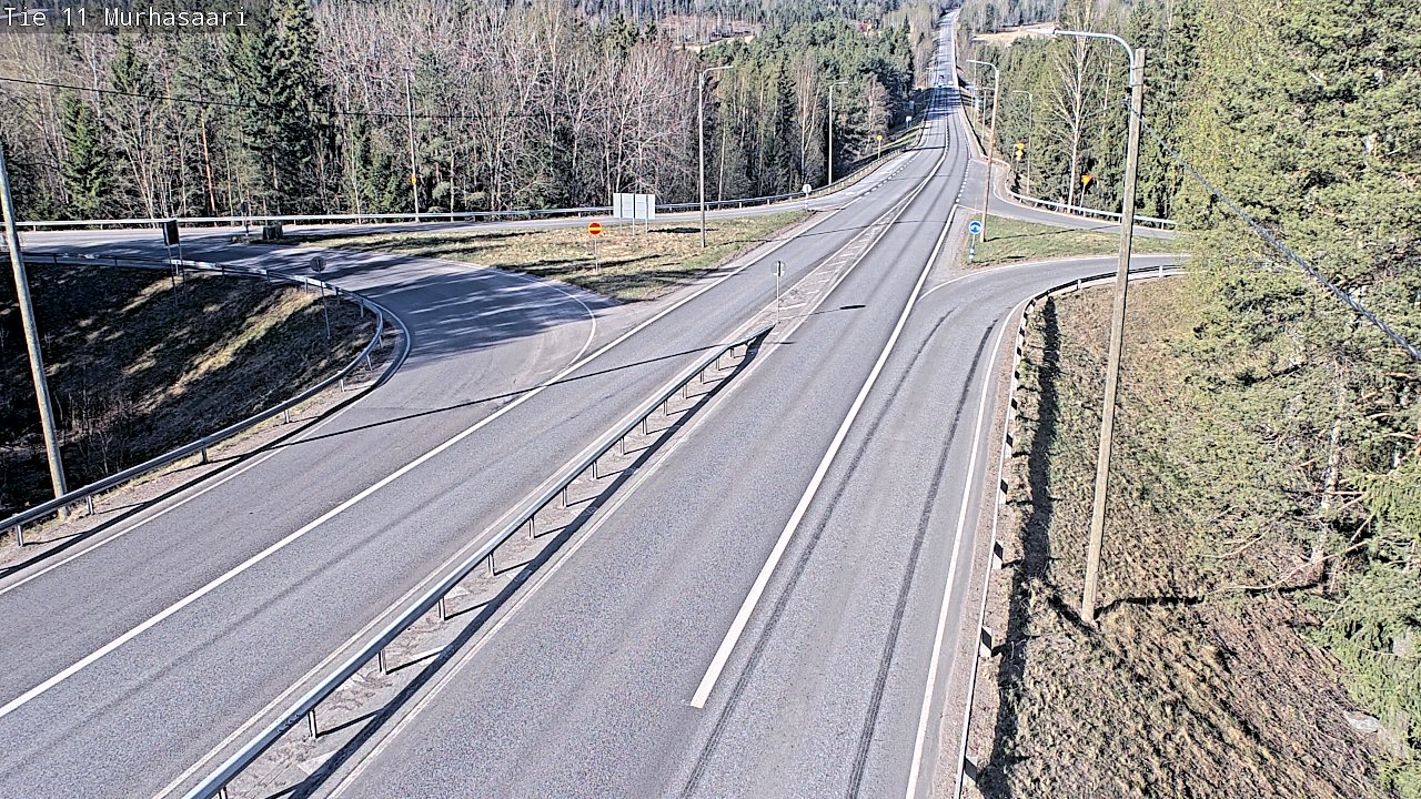 Weather Camera Image Road 11 Nokia, Murhasaari, Nokia, Pirkanmaa