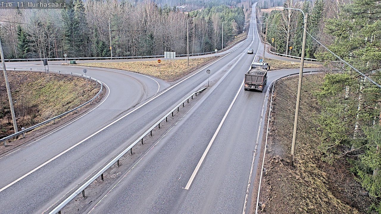 Weather Camera Image Väg 11 Nokia, Murhasaari, Nokia, Pirkanmaa