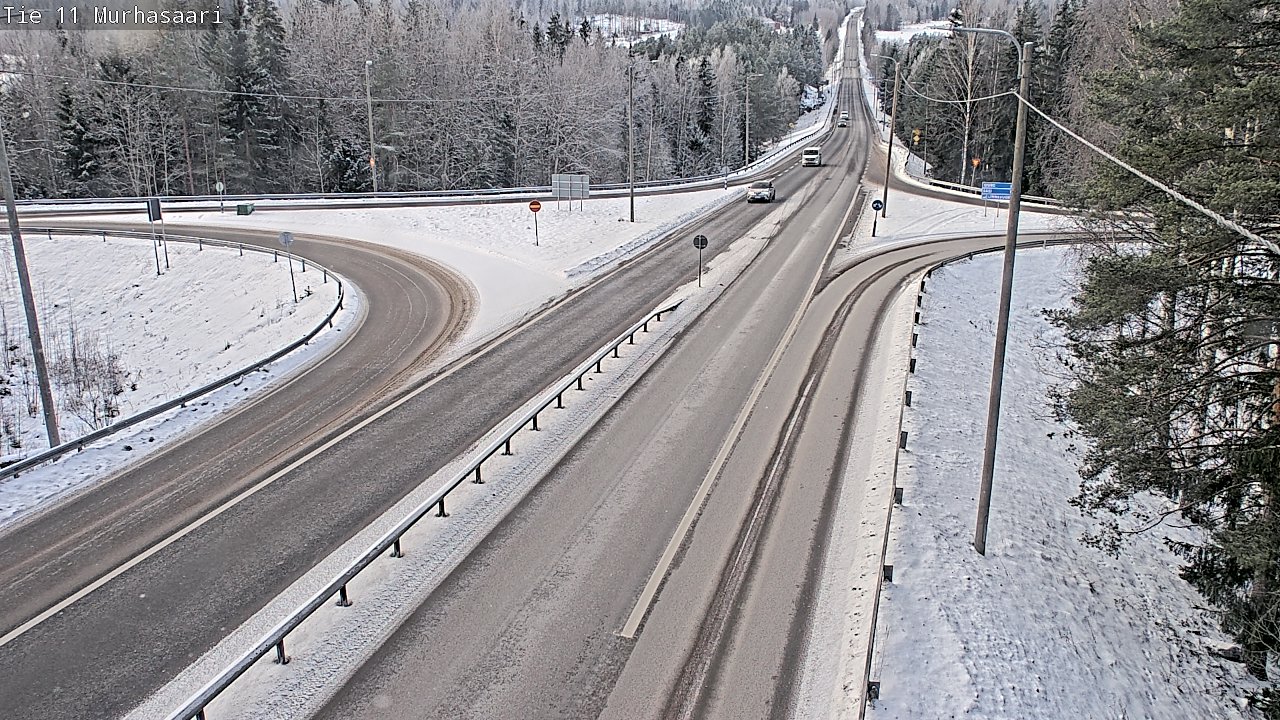 Weather Camera Image Väg 11 Nokia, Murhasaari, Nokia, Pirkanmaa