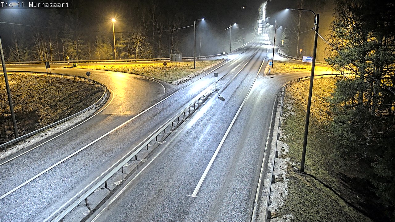 Weather Camera Image Väg 11 Nokia, Murhasaari, Nokia, Pirkanmaa