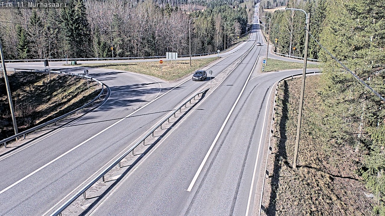 Weather Camera Image Väg 11 Nokia, Murhasaari, Nokia, Pirkanmaa