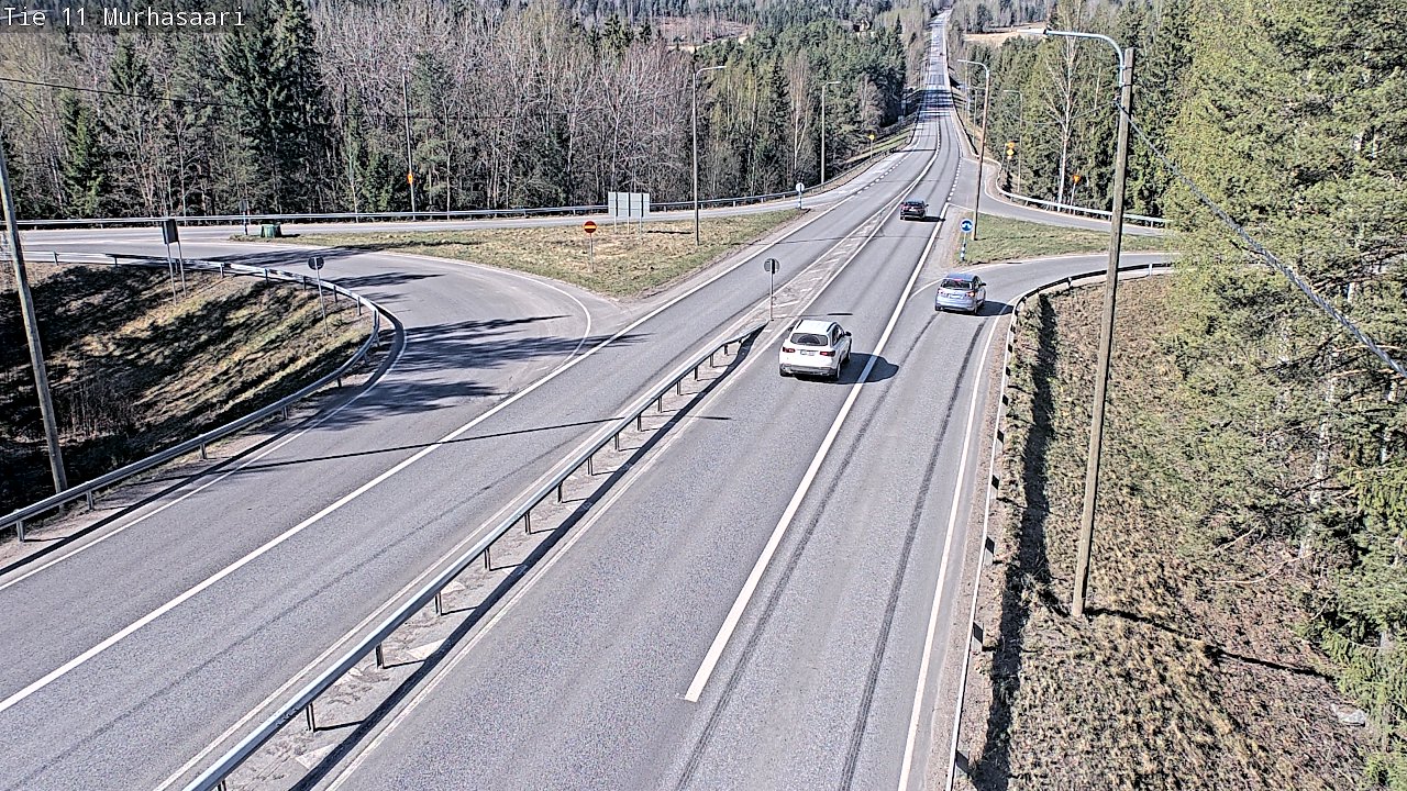 Weather Camera Image Väg 11 Nokia, Murhasaari, Nokia, Pirkanmaa