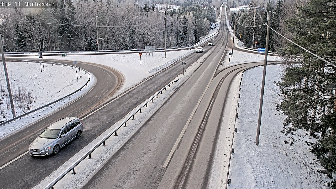 Weather Camera Image Väg 11 Nokia, Murhasaari, Nokia, Pirkanmaa