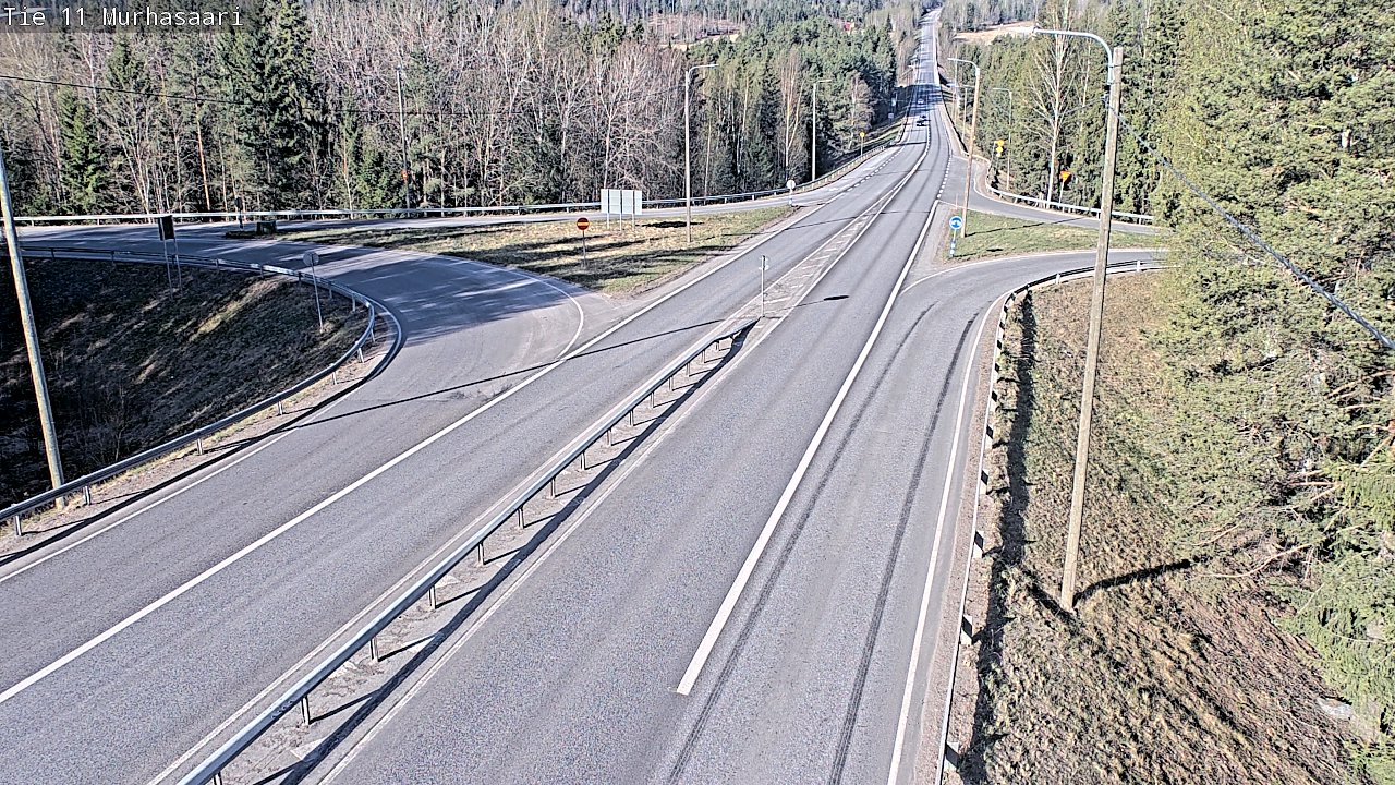 Weather Camera Image Road 11 Nokia, Murhasaari, Nokia, Pirkanmaa