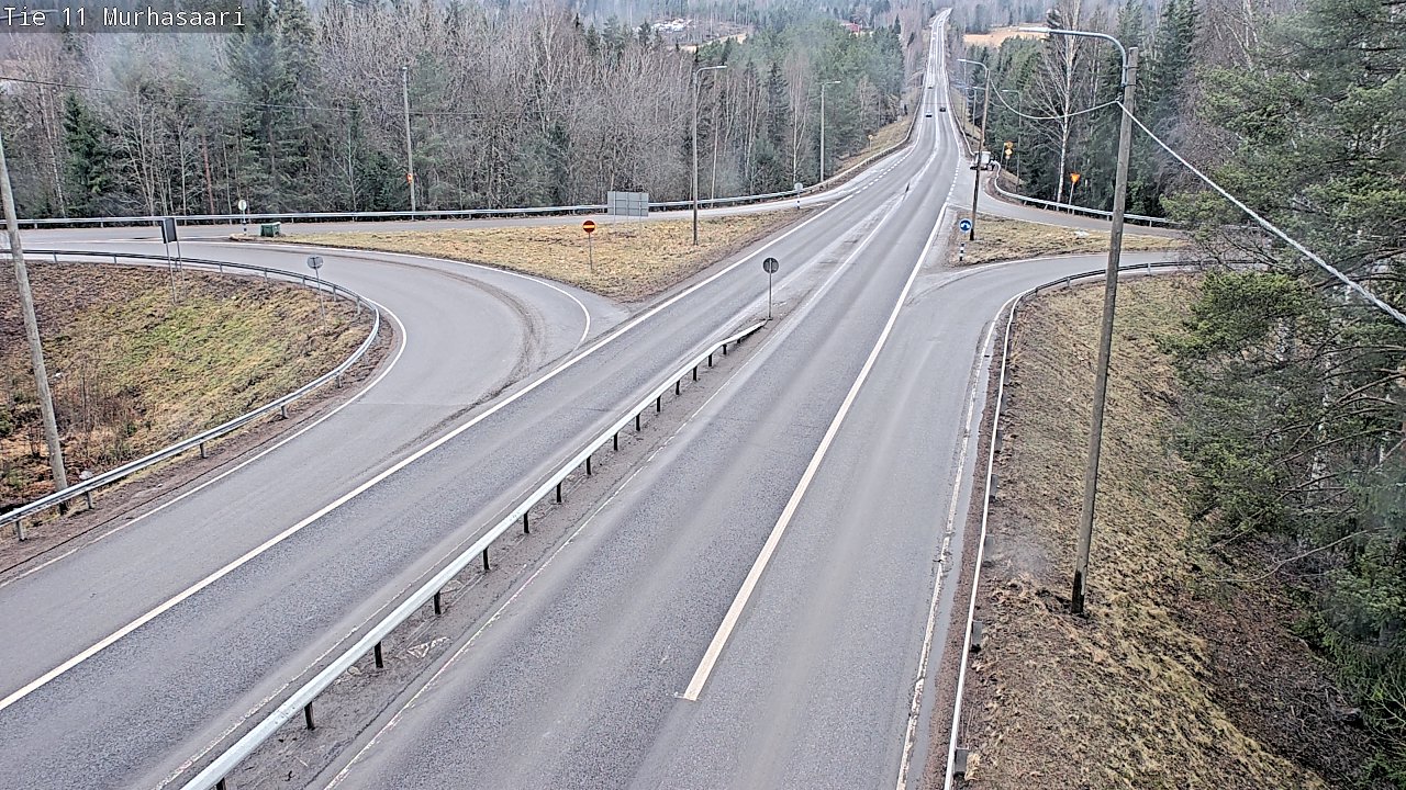 Weather Camera Image Road 11 Nokia, Murhasaari, Nokia, Pirkanmaa