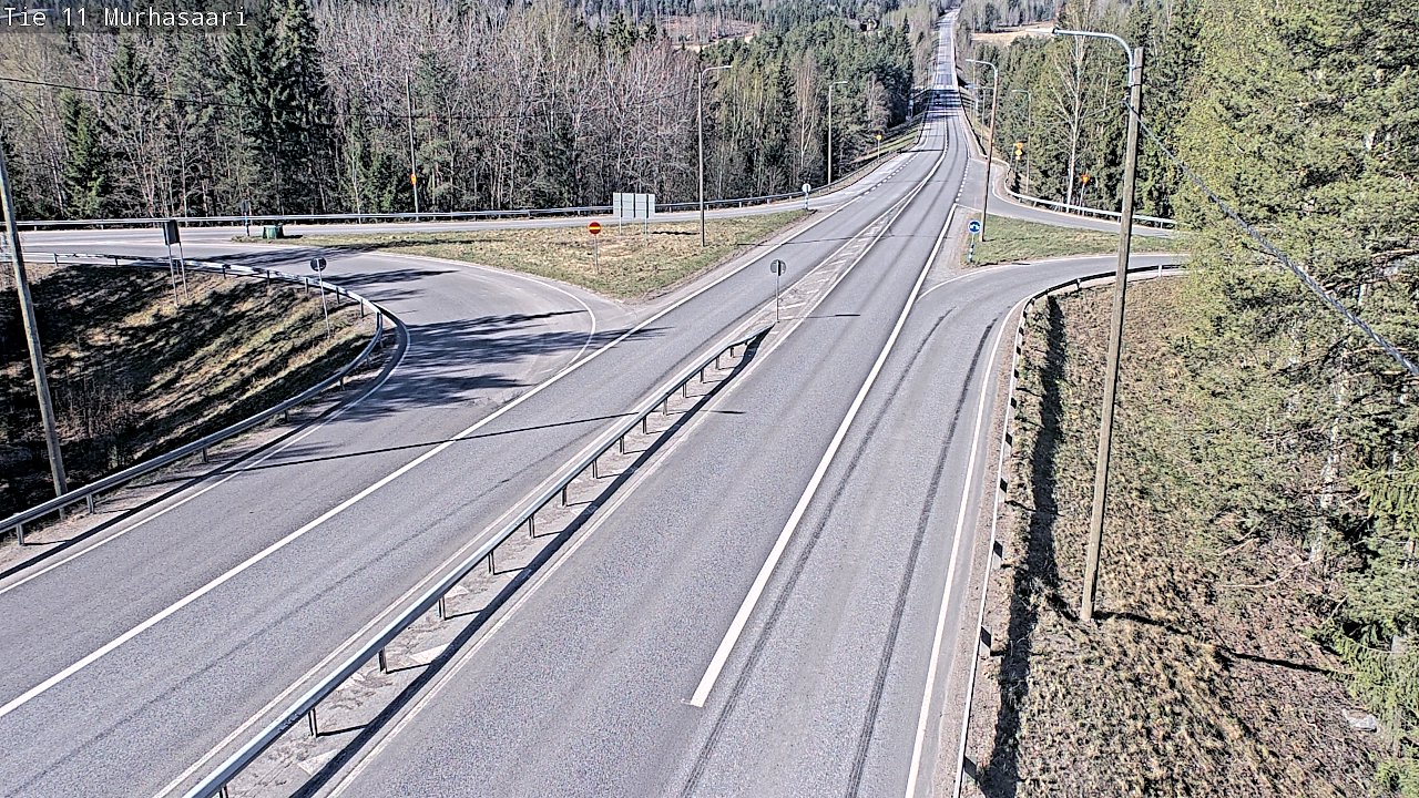 Weather Camera Image Väg 11 Nokia, Murhasaari, Nokia, Pirkanmaa