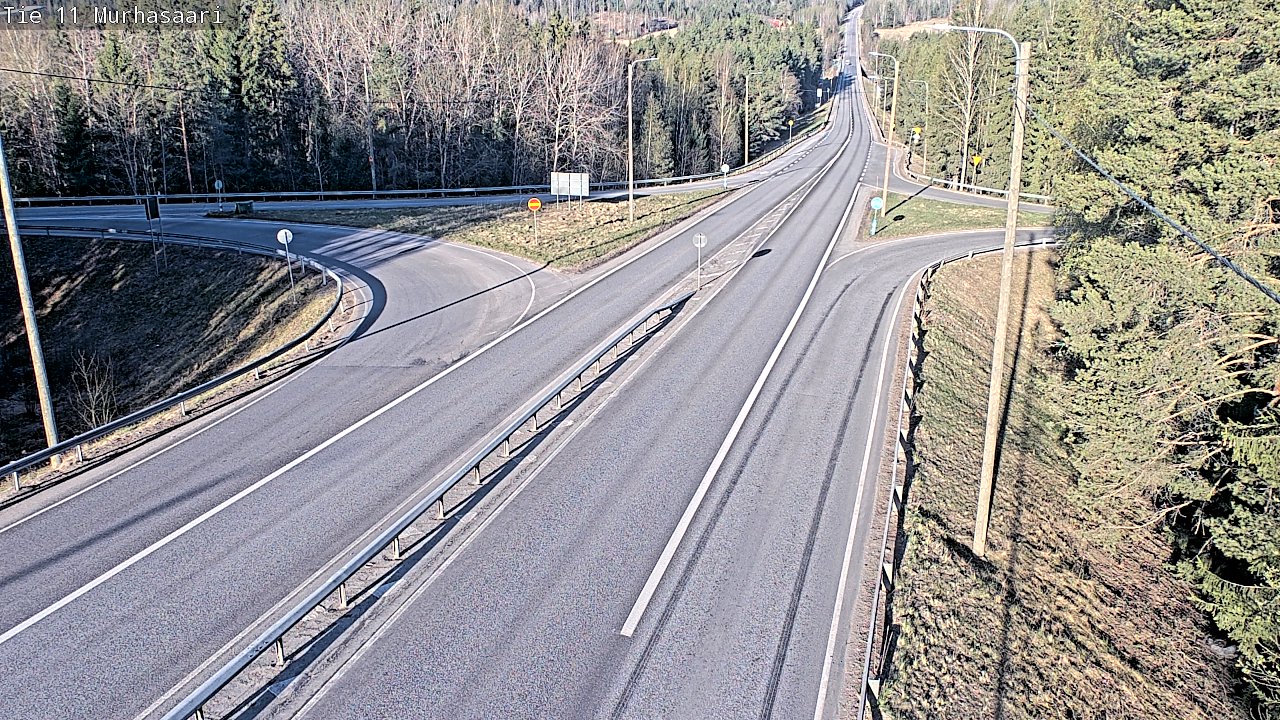 Weather Camera Image Road 11 Nokia, Murhasaari, Nokia, Pirkanmaa