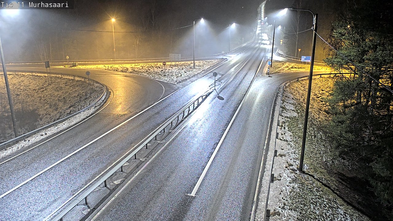 Weather Camera Image Väg 11 Nokia, Murhasaari, Nokia, Pirkanmaa