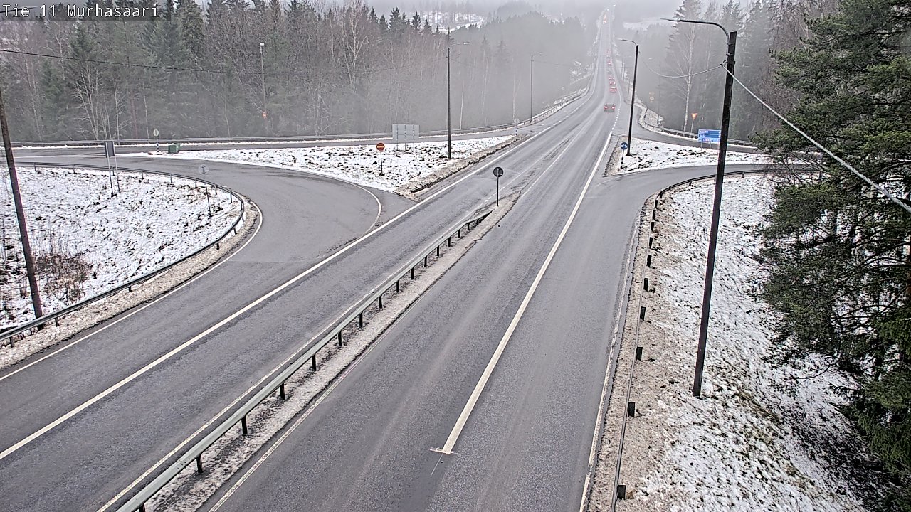 Weather Camera Image Väg 11 Nokia, Murhasaari, Nokia, Pirkanmaa