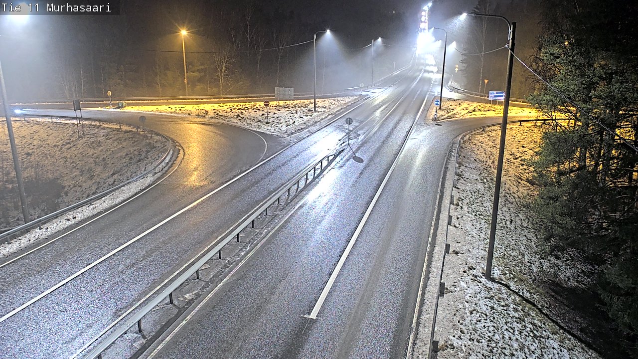 Weather Camera Image Väg 11 Nokia, Murhasaari, Nokia, Pirkanmaa