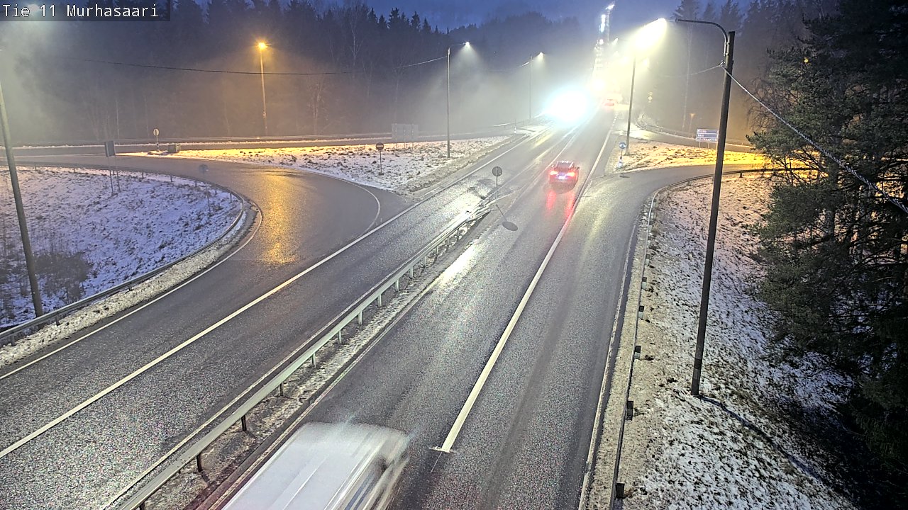 Weather Camera Image Väg 11 Nokia, Murhasaari, Nokia, Pirkanmaa