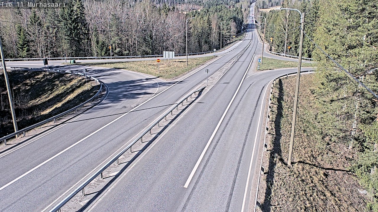 Weather Camera Image Väg 11 Nokia, Murhasaari, Nokia, Pirkanmaa