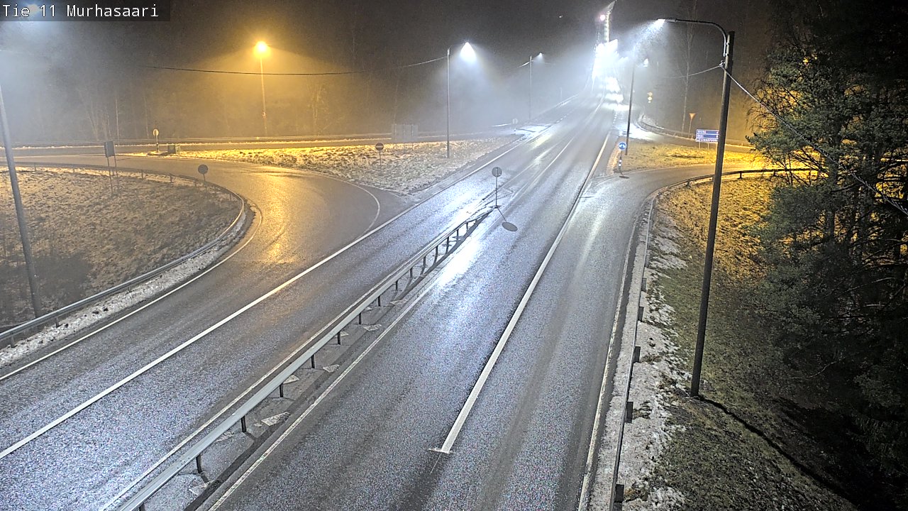 Weather Camera Image Väg 11 Nokia, Murhasaari, Nokia, Pirkanmaa