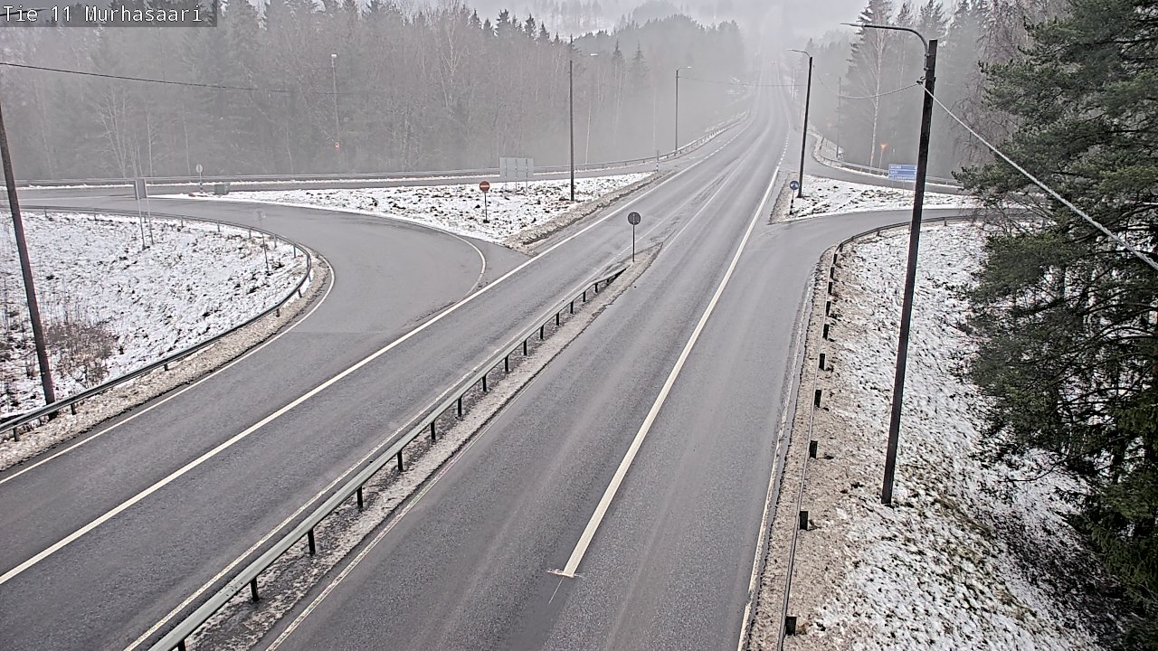 Weather Camera Image Väg 11 Nokia, Murhasaari, Nokia, Pirkanmaa