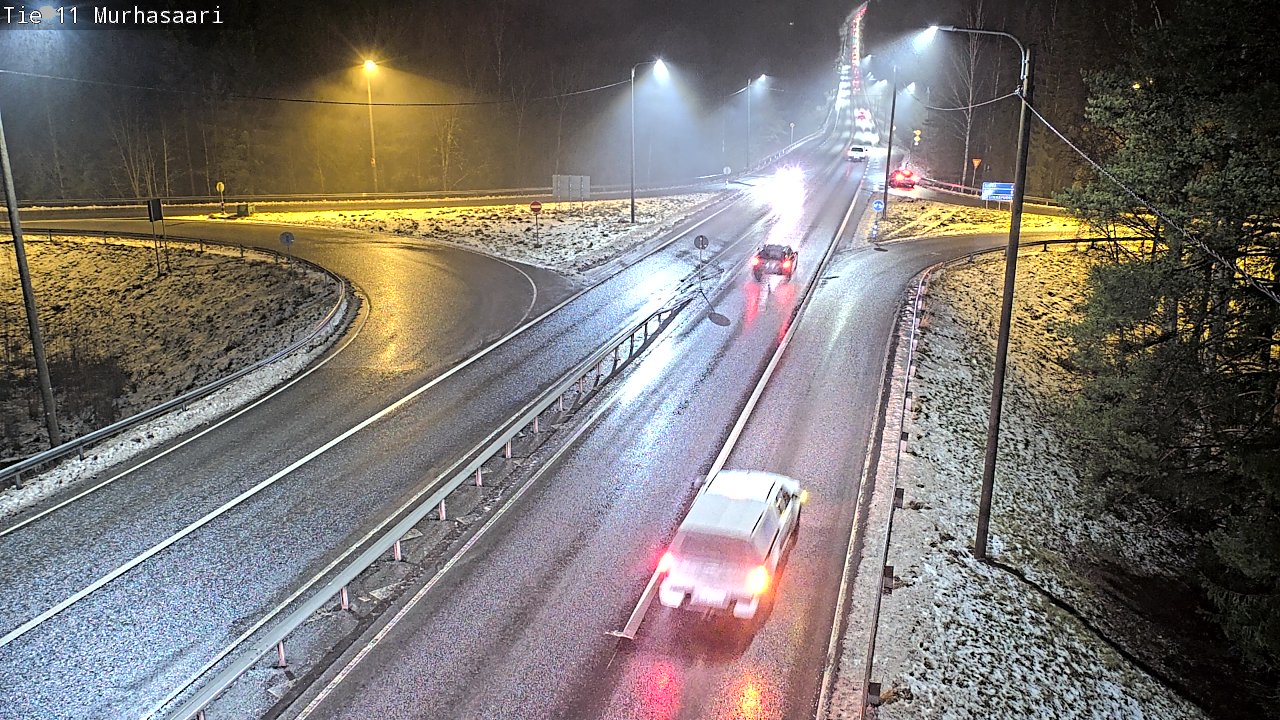 Weather Camera Image Väg 11 Nokia, Murhasaari, Nokia, Pirkanmaa