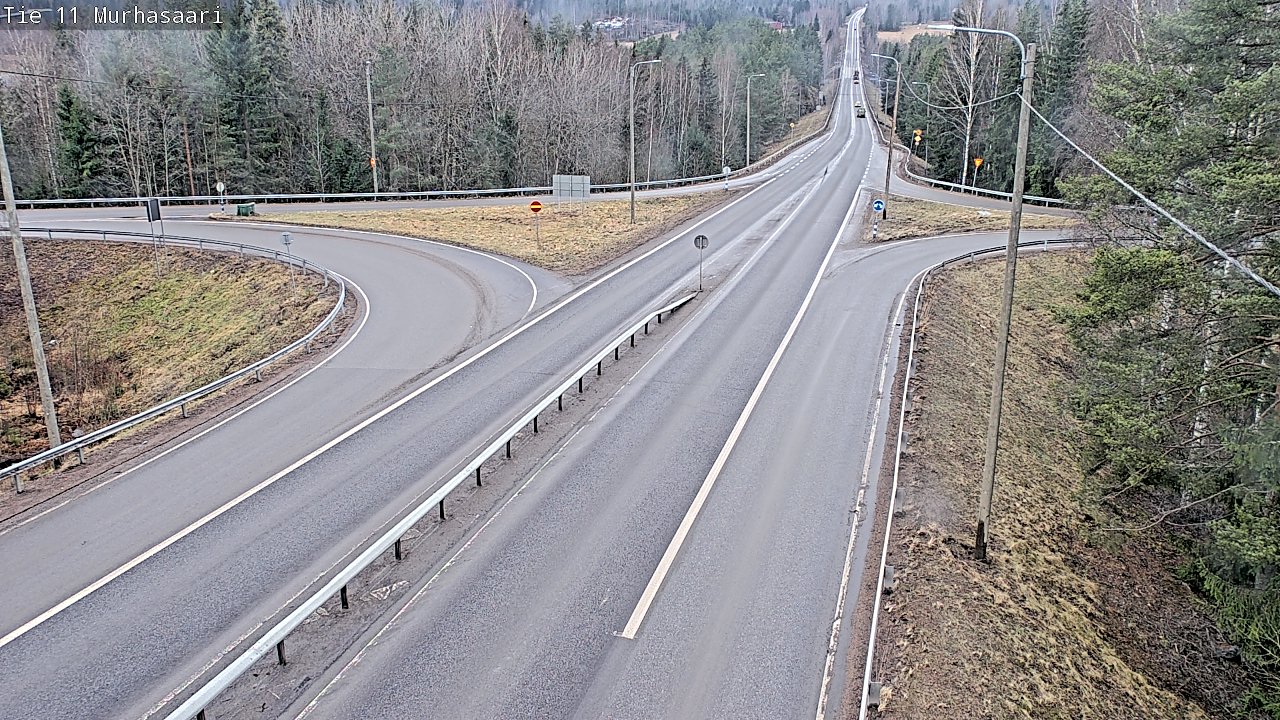 Weather Camera Image Road 11 Nokia, Murhasaari, Nokia, Pirkanmaa