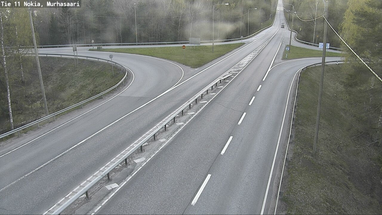 Weather Camera Image Väg 11 Nokia, Murhasaari, Nokia, Pirkanmaa