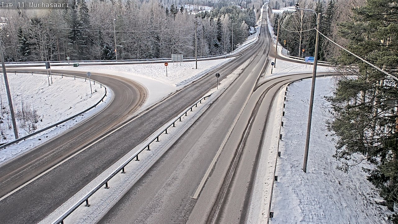 Weather Camera Image Väg 11 Nokia, Murhasaari, Nokia, Pirkanmaa