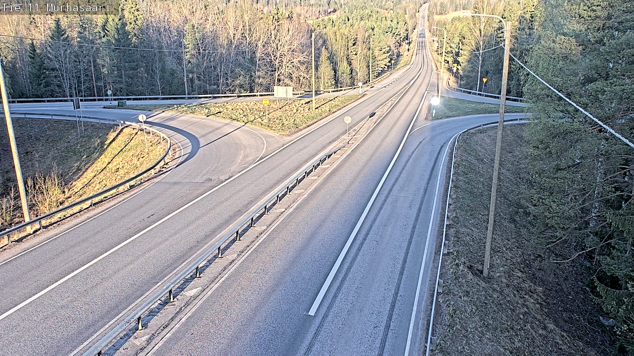Weather Camera Image Road 11 Nokia, Murhasaari, Nokia, Pirkanmaa
