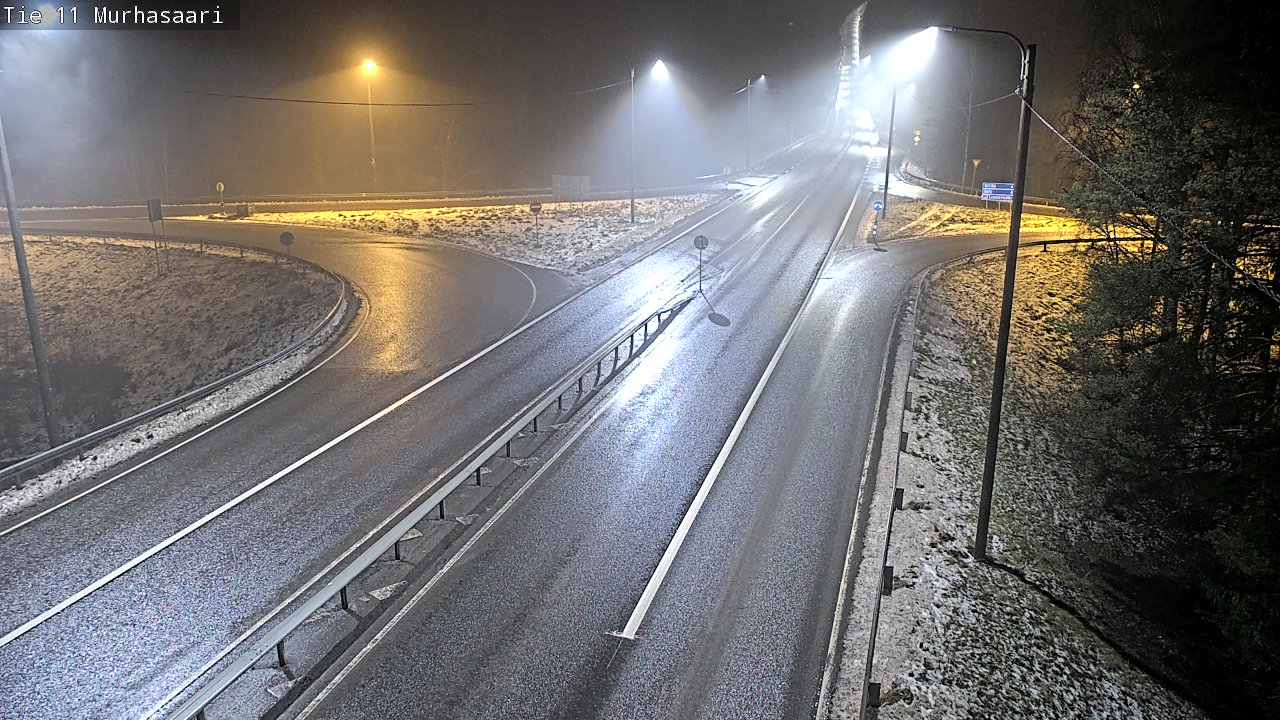 Weather Camera Image Väg 11 Nokia, Murhasaari, Nokia, Pirkanmaa
