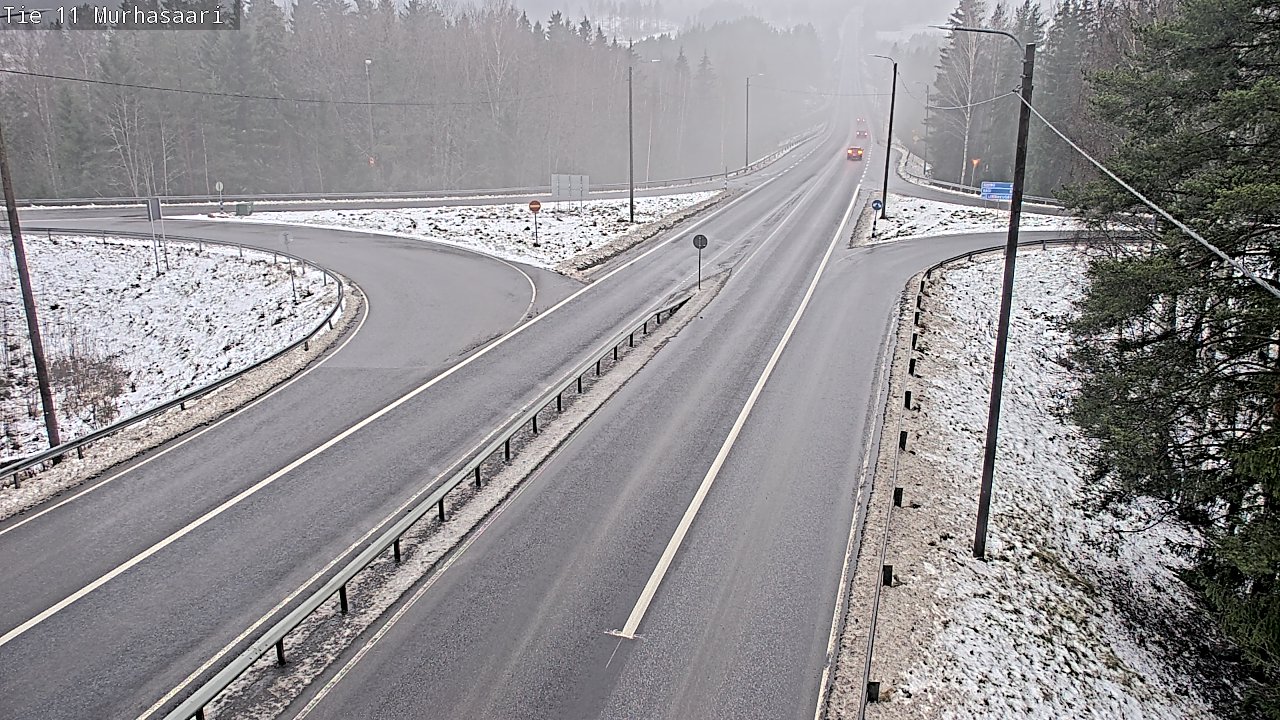 Weather Camera Image Väg 11 Nokia, Murhasaari, Nokia, Pirkanmaa