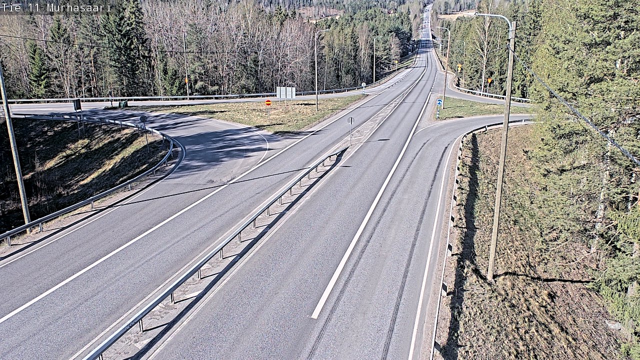 Weather Camera Image Väg 11 Nokia, Murhasaari, Nokia, Pirkanmaa