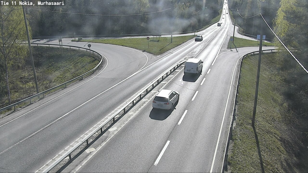 Weather Camera Image Road 11 Nokia, Murhasaari, Nokia, Pirkanmaa