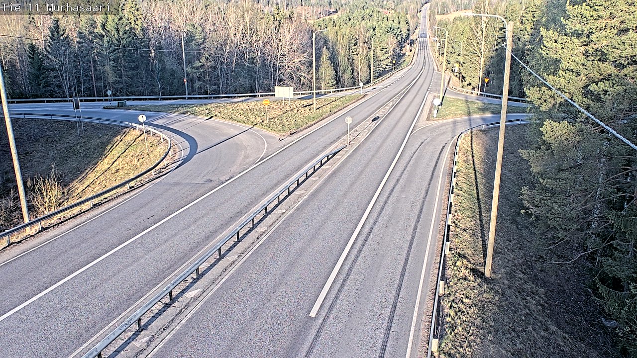 Weather Camera Image Road 11 Nokia, Murhasaari, Nokia, Pirkanmaa