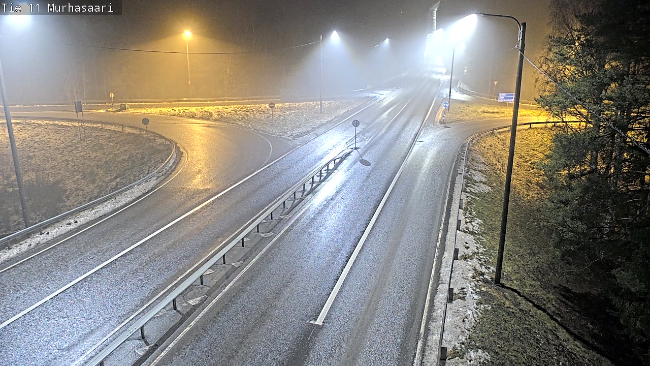 Weather Camera Image Väg 11 Nokia, Murhasaari, Nokia, Pirkanmaa
