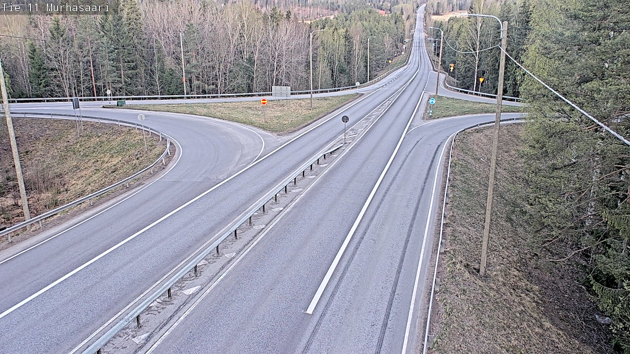 Weather Camera Image Road 11 Nokia, Murhasaari, Nokia, Pirkanmaa