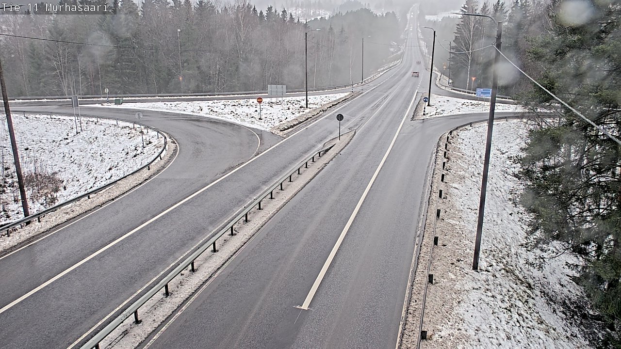 Weather Camera Image Väg 11 Nokia, Murhasaari, Nokia, Pirkanmaa