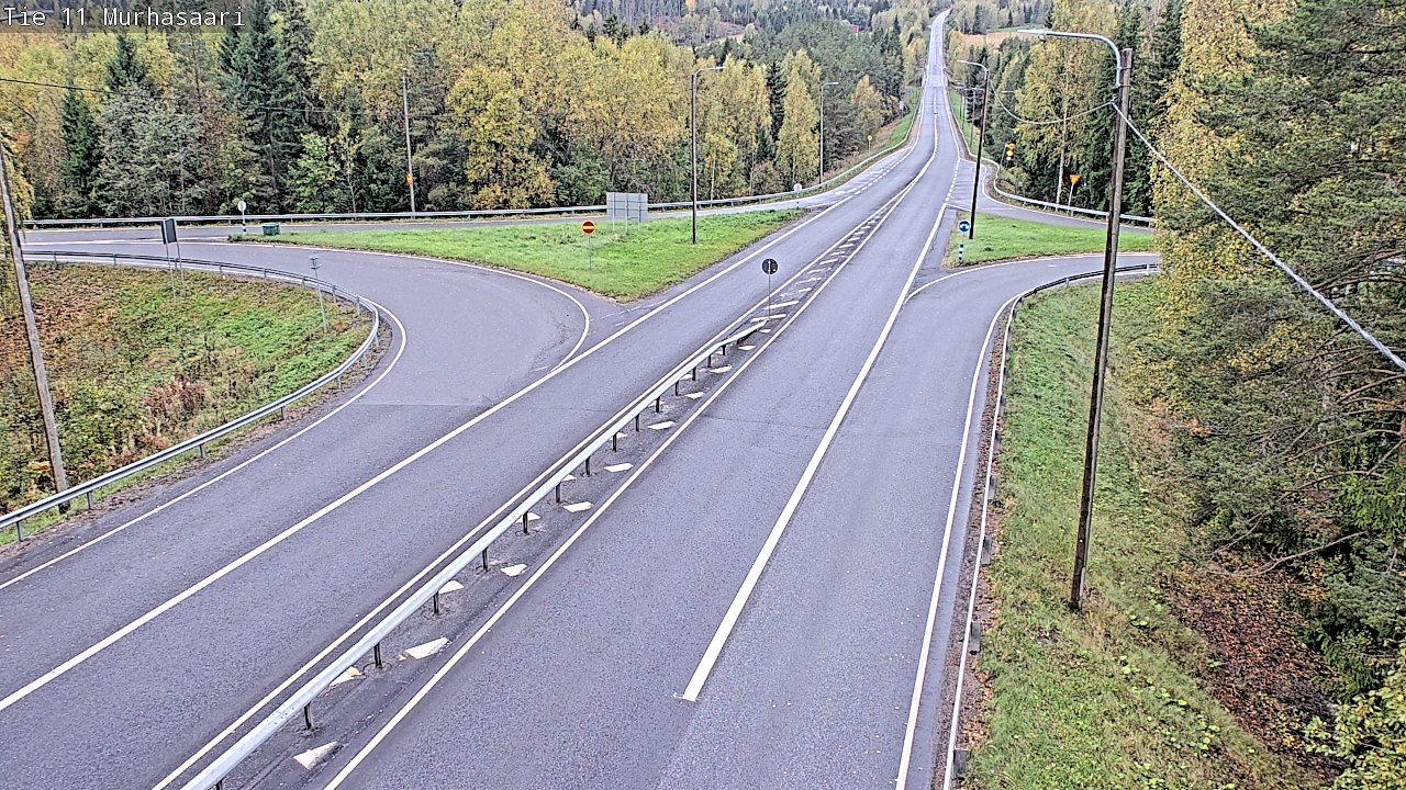 Weather Camera Image Road 11 Nokia, Murhasaari, Nokia, Pirkanmaa