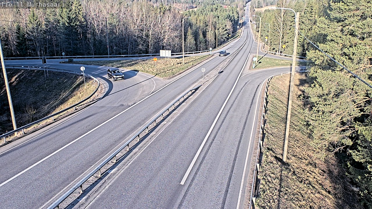 Weather Camera Image Road 11 Nokia, Murhasaari, Nokia, Pirkanmaa