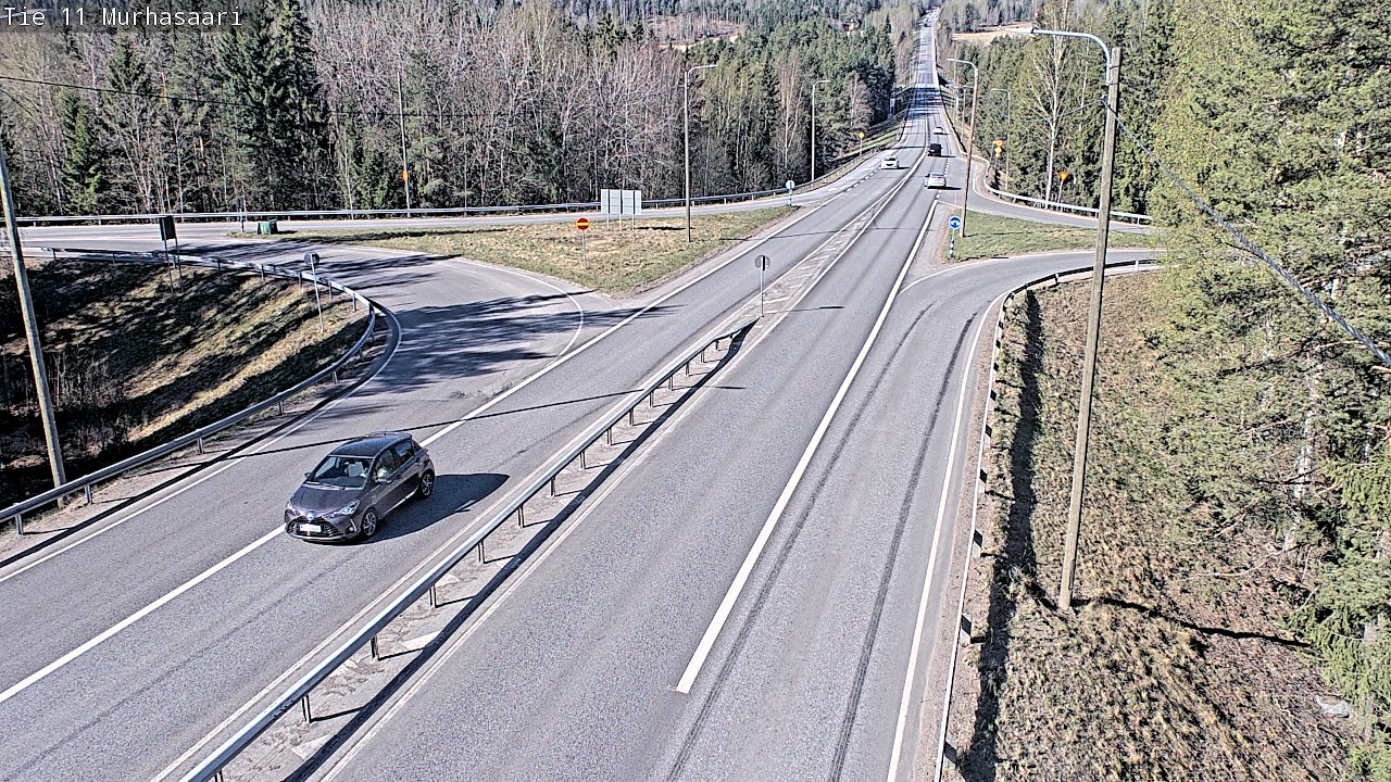 Weather Camera Image Väg 11 Nokia, Murhasaari, Nokia, Pirkanmaa