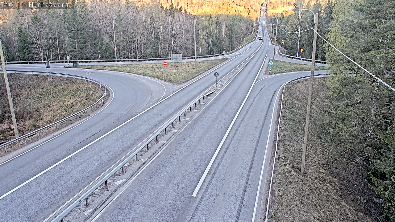 Weather Camera Image Road 11 Nokia, Murhasaari, Nokia, Pirkanmaa