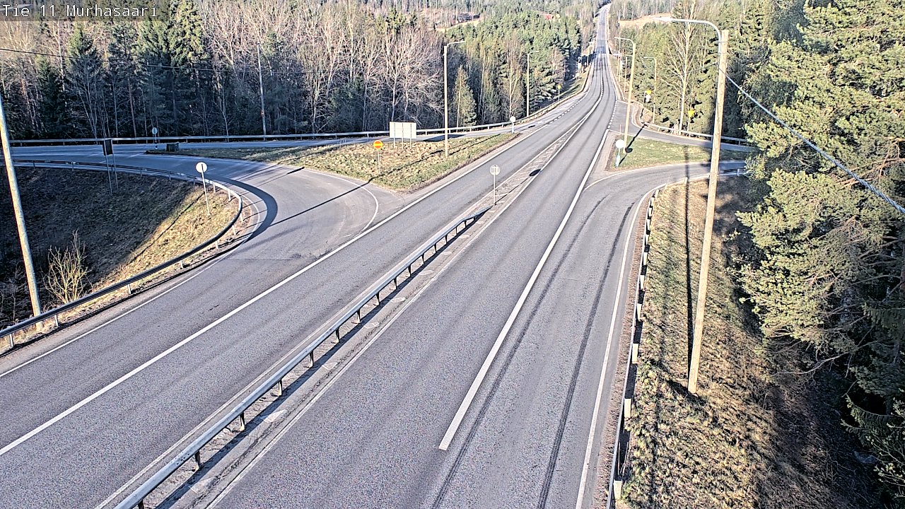 Weather Camera Image Road 11 Nokia, Murhasaari, Nokia, Pirkanmaa