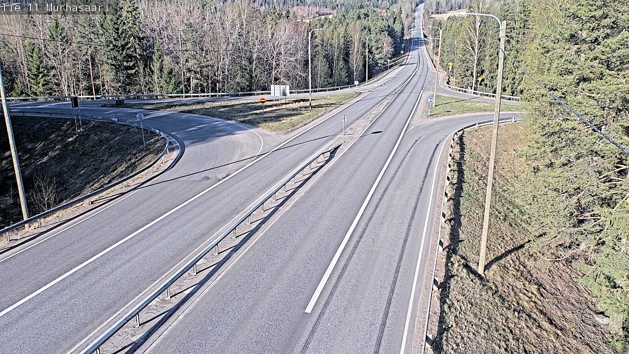 Weather Camera Image Road 11 Nokia, Murhasaari, Nokia, Pirkanmaa