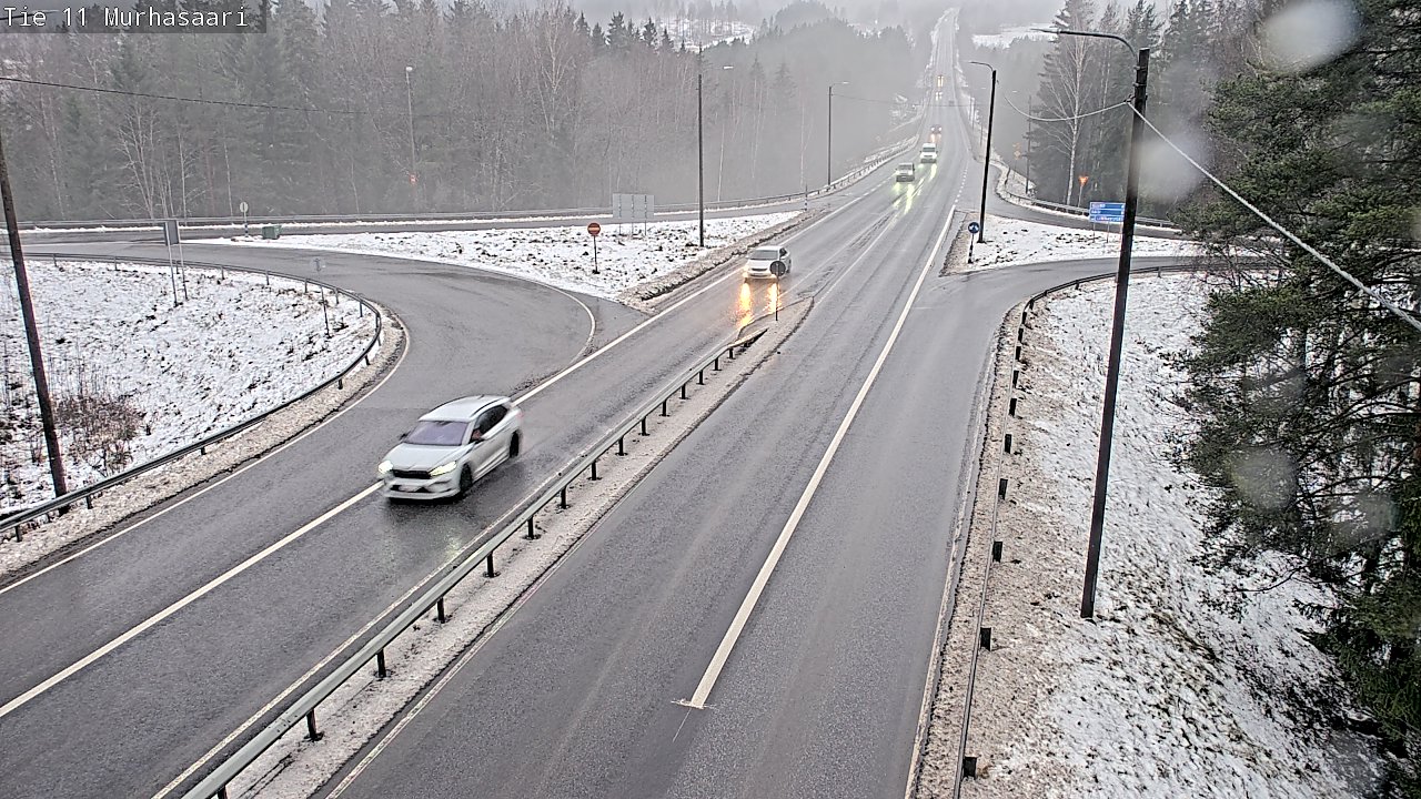 Weather Camera Image Väg 11 Nokia, Murhasaari, Nokia, Pirkanmaa