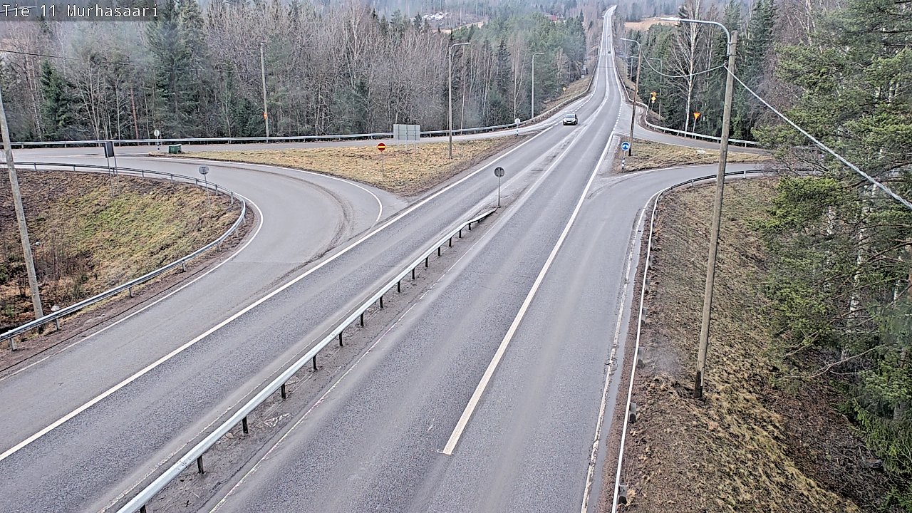 Weather Camera Image Road 11 Nokia, Murhasaari, Nokia, Pirkanmaa