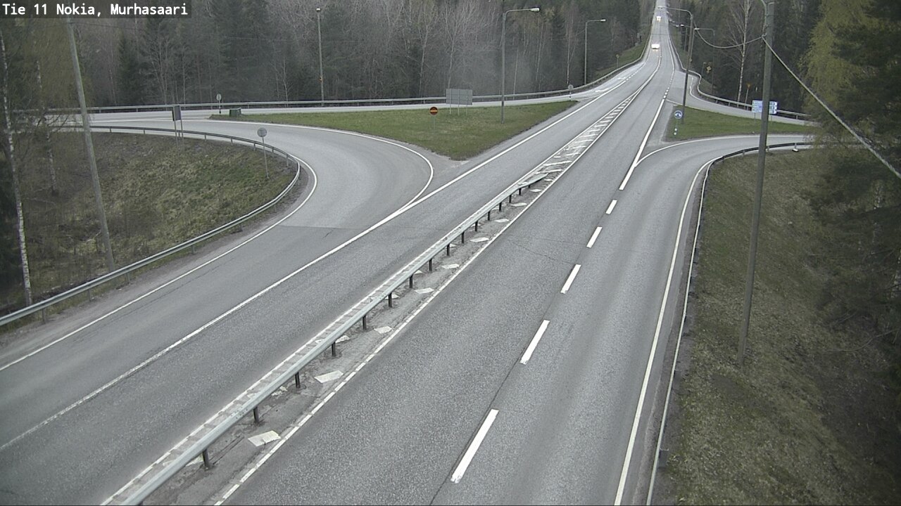 Weather Camera Image Road 11 Nokia, Murhasaari, Nokia, Pirkanmaa