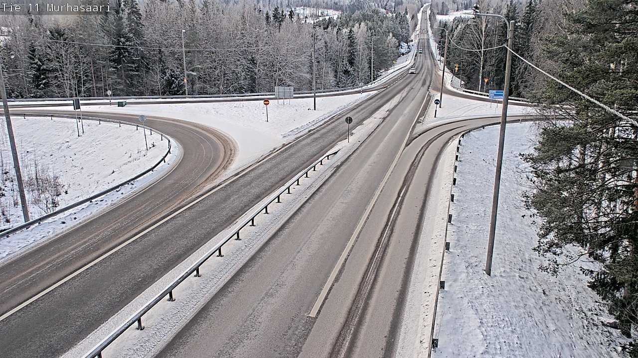 Weather Camera Image Väg 11 Nokia, Murhasaari, Nokia, Pirkanmaa