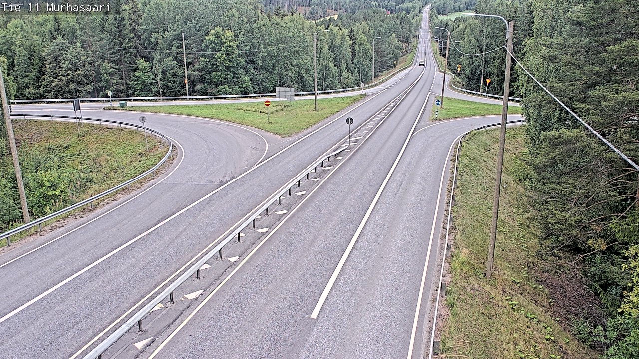 Weather Camera Image Road 11 Nokia, Murhasaari, Nokia, Pirkanmaa