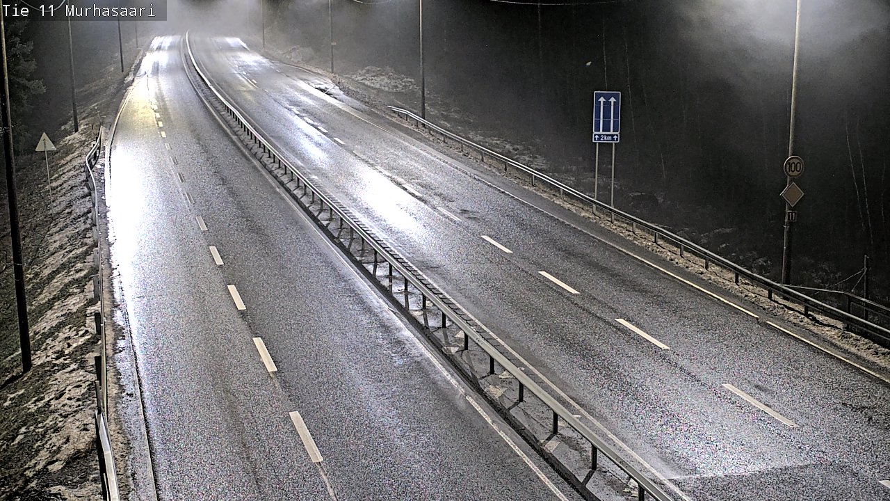 Weather Camera Image Väg 11 Nokia, Murhasaari, Nokia, Pirkanmaa