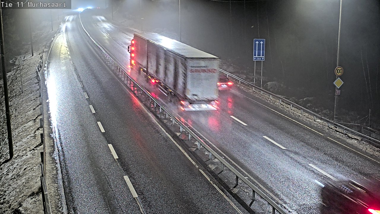 Weather Camera Image Väg 11 Nokia, Murhasaari, Nokia, Pirkanmaa