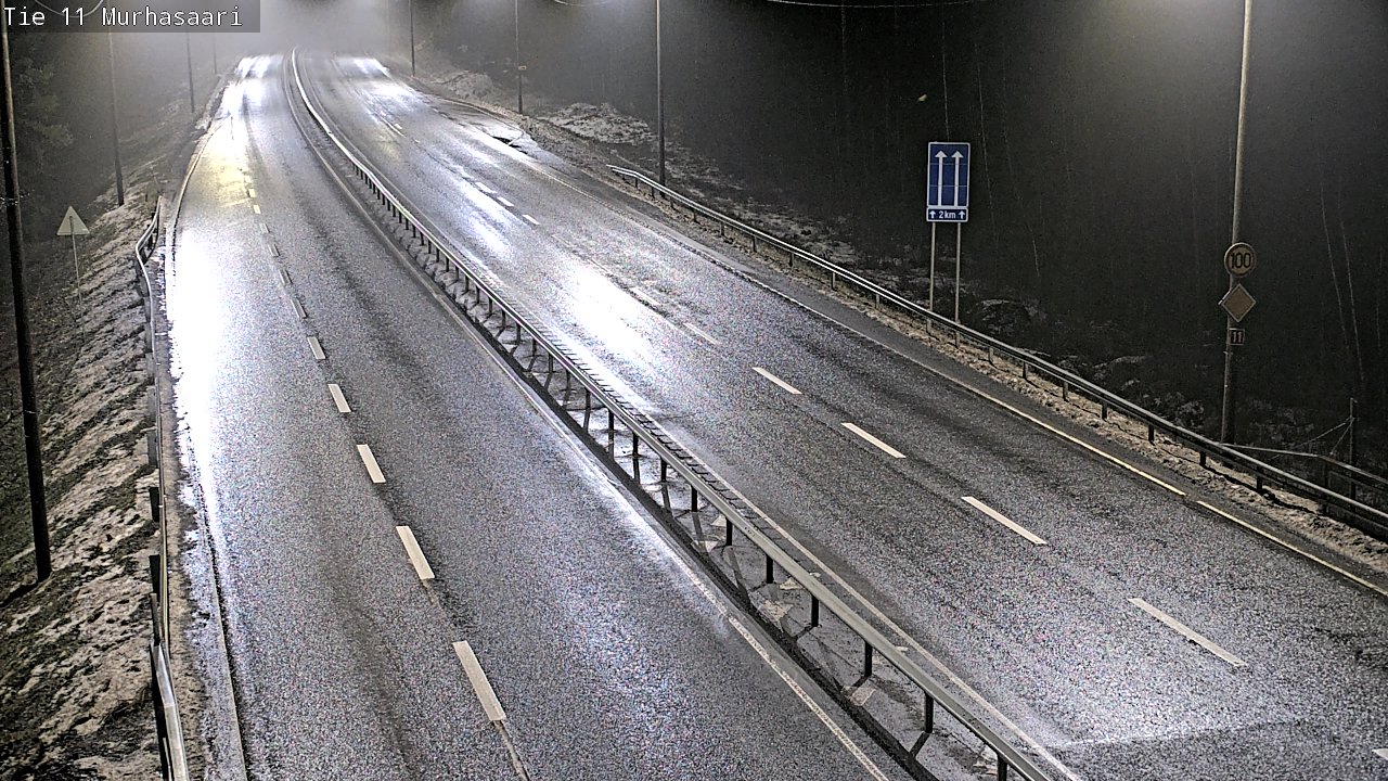 Weather Camera Image Väg 11 Nokia, Murhasaari, Nokia, Pirkanmaa