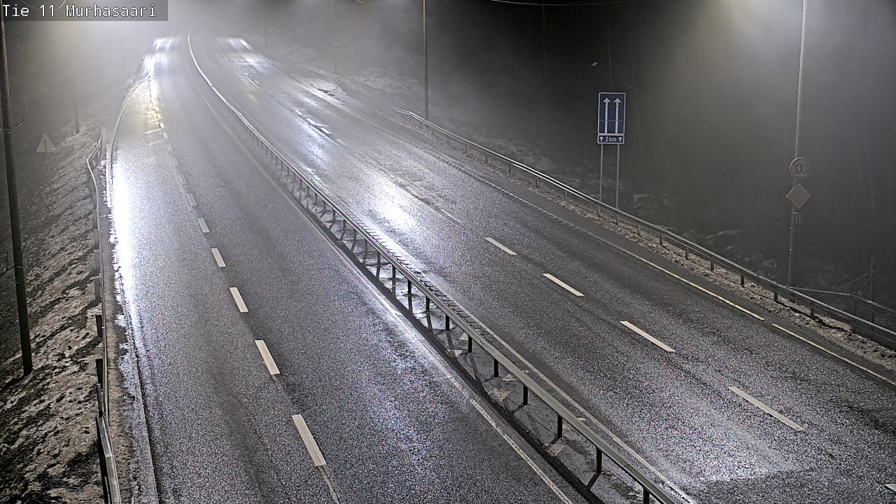 Weather Camera Image Väg 11 Nokia, Murhasaari, Nokia, Pirkanmaa