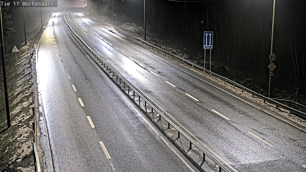 Weather Camera Image Väg 11 Nokia, Murhasaari, Nokia, Pirkanmaa